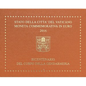 Papal Coins - Francis (2013–2025) 2 Euro 2016 Bicentennial of...