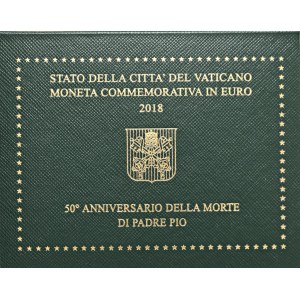 Papal Coins - Francis (2013–2025) 2 Euro 2018 50th Anniversary...