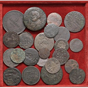 Papal coins - Lotto di diverse monete come da foto. Da esaminare...