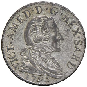 Savoy coins - Vittorio Amedeo III (1773-1796) 20 Soldi 1795 - No...