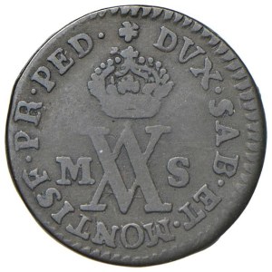 Savoy coins - Vittorio Amedeo III (1773-1796) Mezzo Soldo 1781 -...