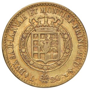 Savoy coins - Vittorio Emanuele I (1814-1821) 20 Lire 1820 - Nom...