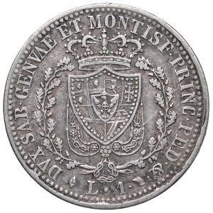 Savoy Coins - Carlo Felice (1821–1831) Lira 1824 T - Nomisma 587...