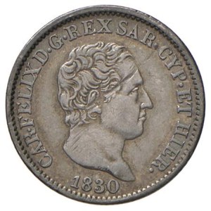 Pièces de Savoie - Charles-Félix (1821-1831) 50 centimes 1830 T (P) -...