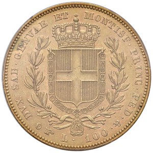 Savoy coins - Carlo Alberto (1831-1849) 100 Lire 1842 T - Nomism...