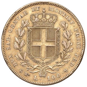 Savoy Coins - Carlo Alberto (1831–1849) 100 Lire 1842 T - Numismatics...