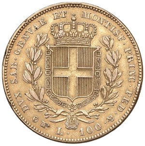 Savoy coins - Carlo Alberto (1831-1849) 100 Lire 1842 T - Nomism...