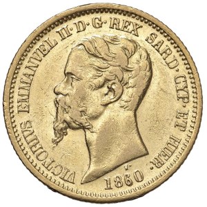 Savoy Coins - Victor Emmanuel II (1849–1861) 20 Lire 1860 M - ...