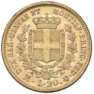 Savoy Coins - Victor Emmanuel II (1849–1861) 20 Lire 1860 M - ...