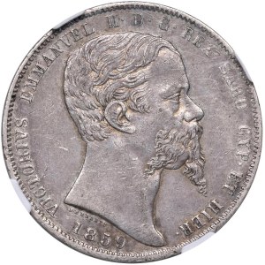 Savoy coins - Vittorio Emanuele II (1849-1861) 5 Lire 1859 G - N...