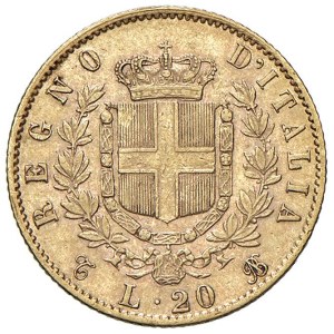 Savoy coins - Vittorio Emanuele II (1861-1878) 20 Lire 1870 T - ...