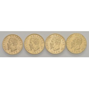 Savoy Coins - Victor Emmanuel II (1861–1878) 20 Lire 1862 (2) ...