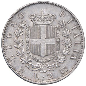 Pièces de Savoie - Victor-Emmanuel II (1861-1878) 2 lires 1863 N Ste...