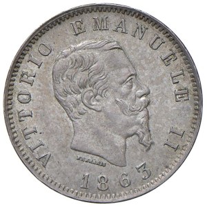 Pièces de Savoie - Victor-Emmanuel II (1861-1878) Lire 1863, lettrine « M »...