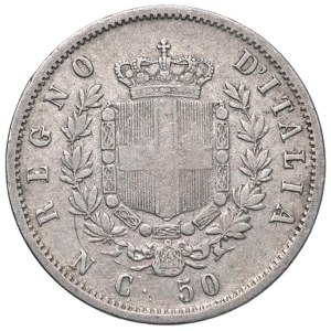 Savoy coins - Vittorio Emanuele II (1861-1878) 50 Centesimi 1862...