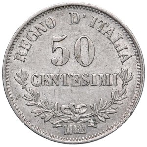 Savoy coins - Vittorio Emanuele II (1861-1878) 50 Centesimi 1867...