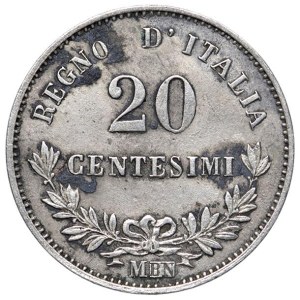 Savoy Coins - Victor Emmanuel II (1861–1878) 20 Centesimi 1863...