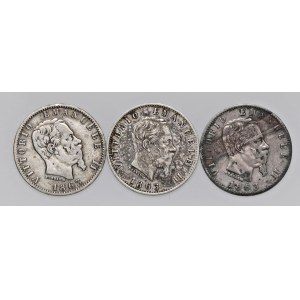 Savojské mince – Viktor Emanuel II. (1861–1878) 20 centesimů 1863...