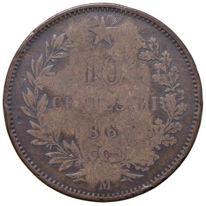Savojské mince – Viktor Emanuel II. (1861–1878) 10 centesimů v...