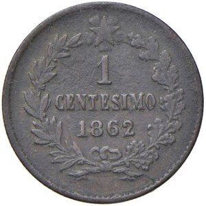 Pièces de Savoie - Victor-Emmanuel II (1861-1878) Centesimo 1862 si...