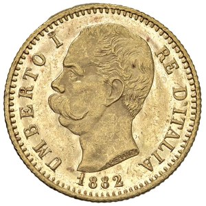 Savoy Coins - Umberto I (1878–1900) 20 Lire 1882 - Nomisma 981 A...