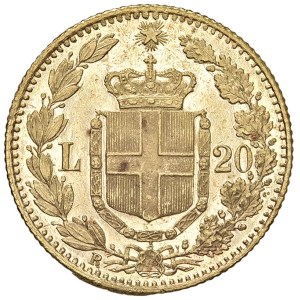 Savoy Coins - Umberto I (1878–1900) 20 Lire 1882 - Nomisma 981 A...