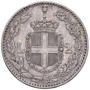 Savoy Coins - Umberto I (1878–1900) 2 Lire 1887 - Nomisma 1000 A...