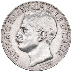 Savoy Coins - Victor Emmanuel III (1900–1946) 5 Lire 1911 - No...