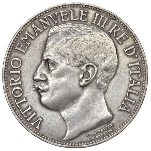 Savoy Coins - Victor Emmanuel III (1900–1946) 5 Lire 1911 - No...