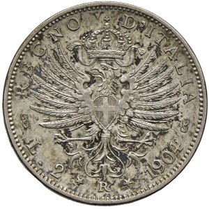 Savoy Coins - Vittorio Emanuele III (1900–1946) 2 Lire 1904 - No...