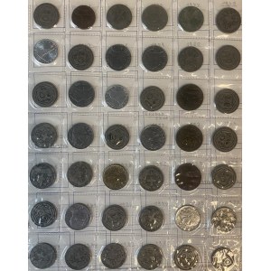 Savoy Coins - Album featuring coins of Victor Emmanuel III, of the Republic...