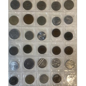 Savoy Coins - Album featuring coins of Victor Emmanuel III, of the Republic...