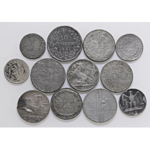 Savoy coins - Set of twelve vintage counterfeits as shown in the photo. For sale...