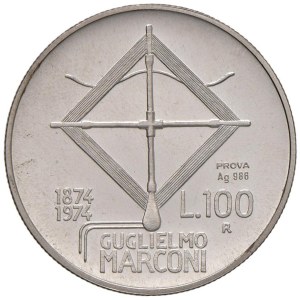 Italian Republic - REPUBBLICA ITALIANA (1946-) 100 Lire 1974 Marconi ...