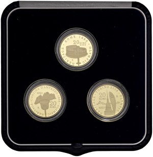 Italian Republic - REPUBBLICA ITALIANA (1946-) Set di tre monete da 2...