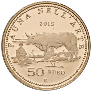 Italian Republic - REPUBBLICA ITALIANA (1946-) 50 Euro 2015 - AU (g 1...
