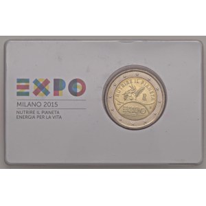Italian Republic - REPUBBLICA ITALIANA (1946-) 2 Euro 2015 (3) - Lott...
