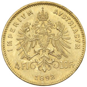 Foreign coins - AUSTRIA Francesco Giuseppe I (1848-1916) 4 Fiorini...