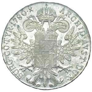 Foreign coins - AUSTRIA Tallero 1780 - AG (g 28,11)...