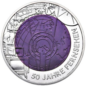 Pièces étrangères - AUTRICHE 25 euros 2005 « 50 ans de télévision » - AG et Nio...