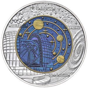 Foreign coins - AUSTRIA 25 Euro 2015 Cosmology - AG e Niobium (g 9...
