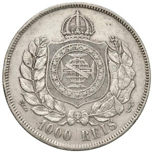 Foreign Coins - BRAZIL: Peter II (1831–1889) 1,000 Reis 1869 - KM...