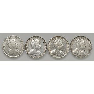 Foreign Coins - CANADA Edward VII (1901–1910) 5 Cents 1902, 1906,...