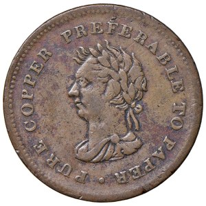 Foreign coins - CANADA Nova Scotia - Penny Token 1838 - CU (g 15,6...