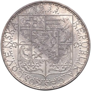 Foreign Coins - Czechoslovakia 20 Koruna 1933 - KM 17 AG (11.93 g...