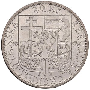 Foreign coins - CECCOSLOVACCHIA 20 Koruna 1937 - KM 18 AG (g 11,99...