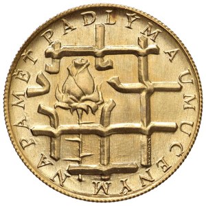 Foreign Coins - Czechoslovakia: 1944 Ducat Medal (1972) Pink d...
