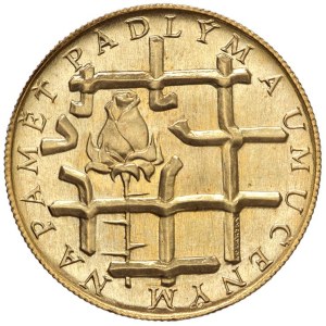 Foreign Coins - CECCOSLOVACCHIA 1944 Ducat Medal (1972) Rosa d...