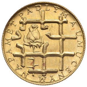 Foreign Coins - CECCOSLOVACCHIA 1944 Ducat Medal (1972) Rosa d...