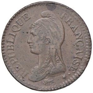 Foreign Coins - FRANCE First Republic (1792–1804) 5 Centimes A....